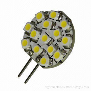 G4 LED Bulb with 14 Pieces of high-output Chip LEDs and 1.1W Power Consumption